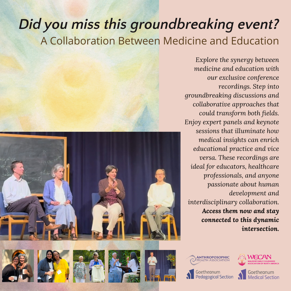 The Arc of Becoming: Medical and Pedagogical Support in the First Phase of Life Conference RECORDINGS