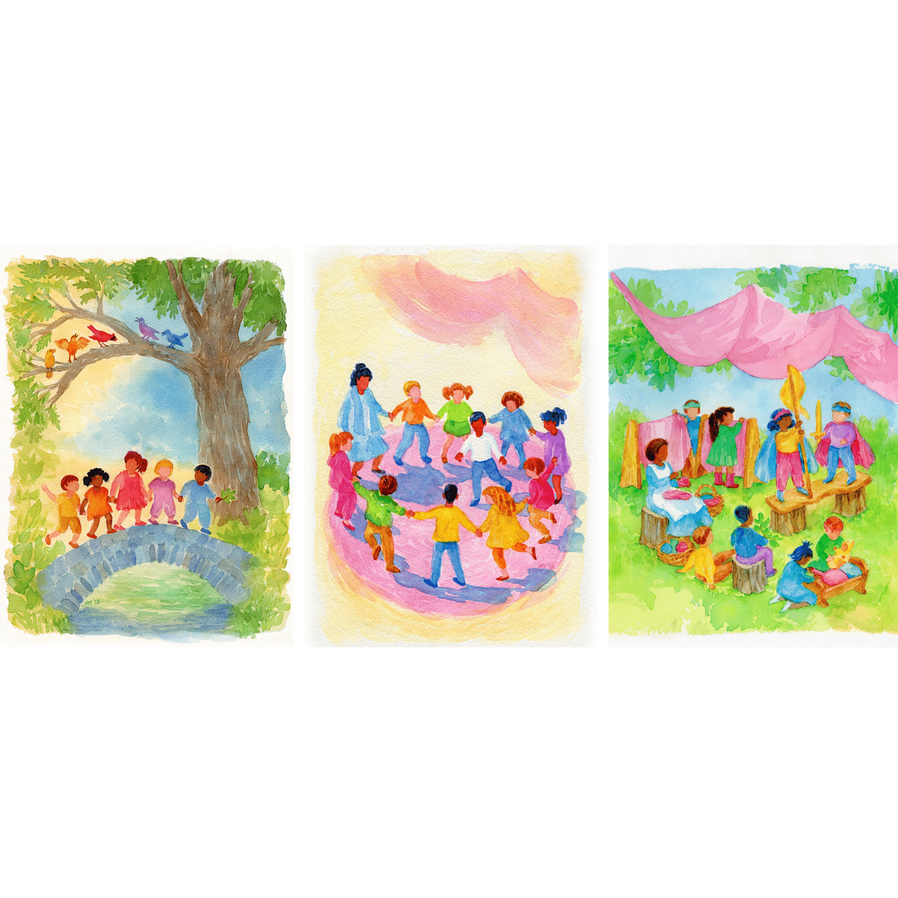 WECAN Cover Art Prints for Home and Classroom - Set of 3