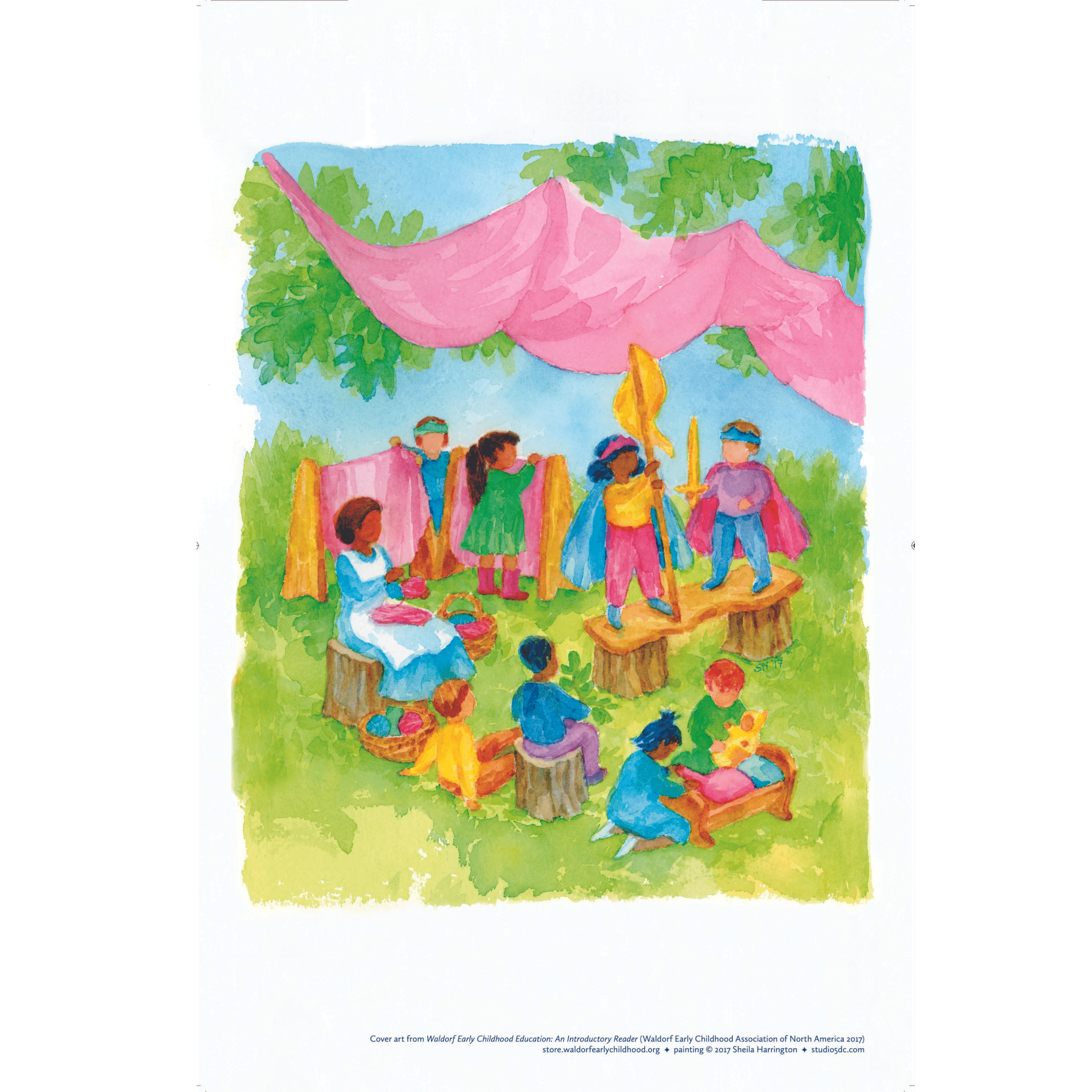 Waldorf Early Childhood Education: An Introductory Reader - WECAN Cover Art Prints for Home and Classroom